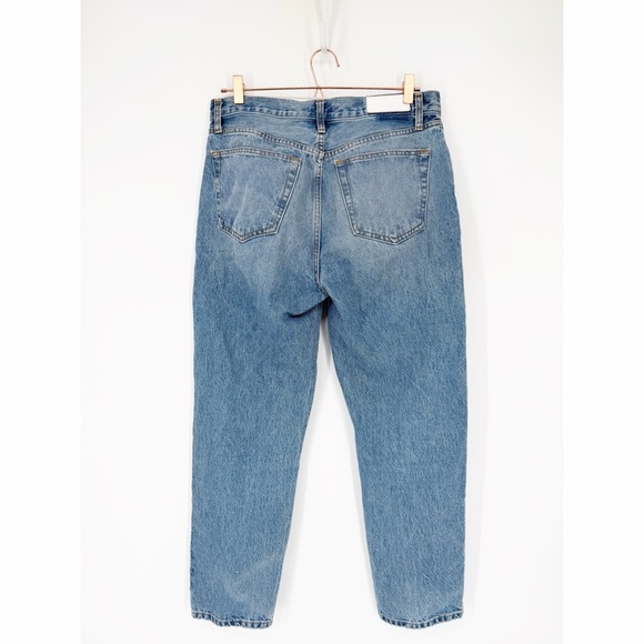 RE/DONE 70s Stove Pipe Jeans in Favorite Bleu Size 29 - Picture 3 of 8